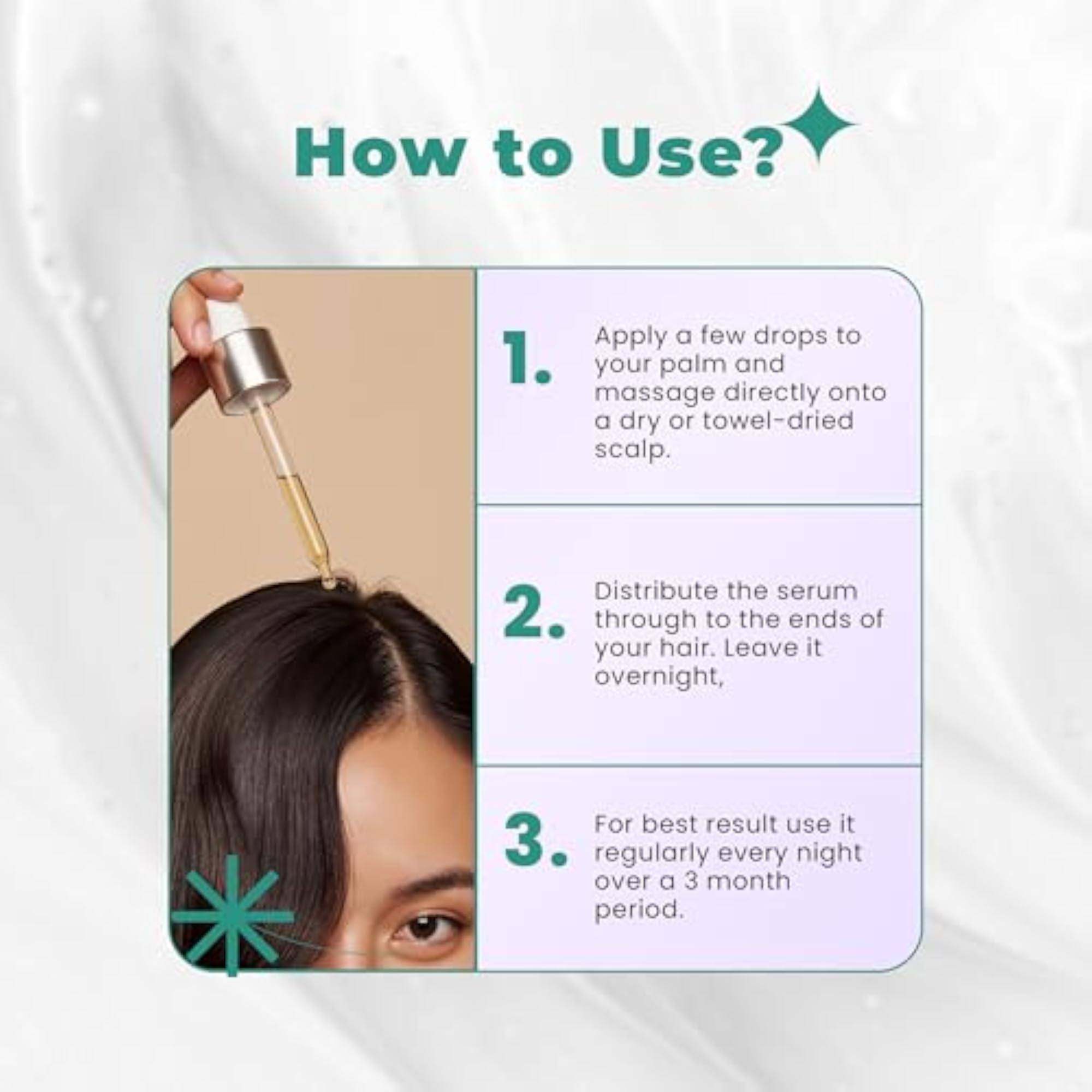 Botanical Hair Growth Serum, Natural Ingredients